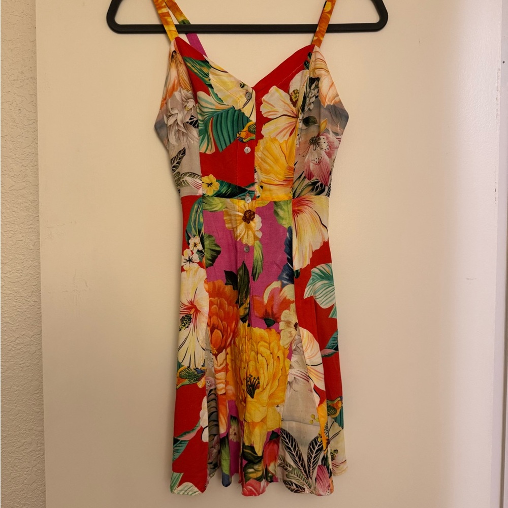 FARM RIO Floral Multicolor Dress